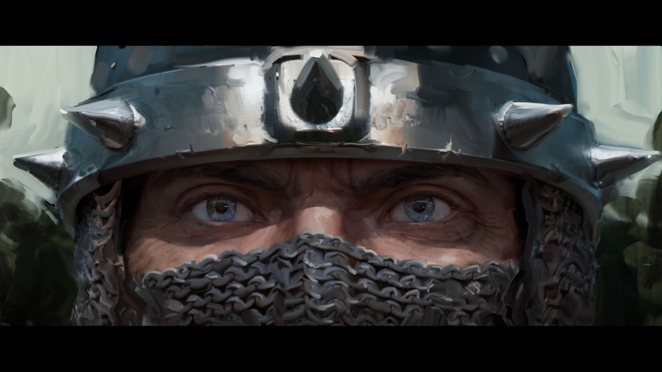 Ritter, Nahaufnahme, Rendering, Story