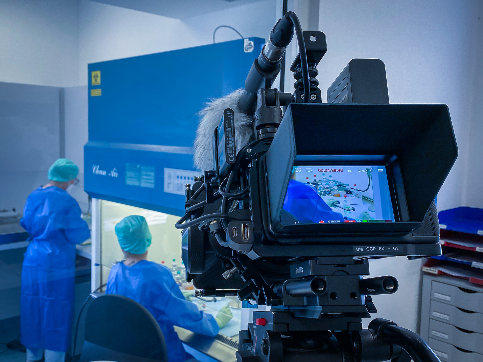 hybride events dienstleister für Medizin Dreh: hybride events dienstleister für Medizin im Labormedizinischen Bereich