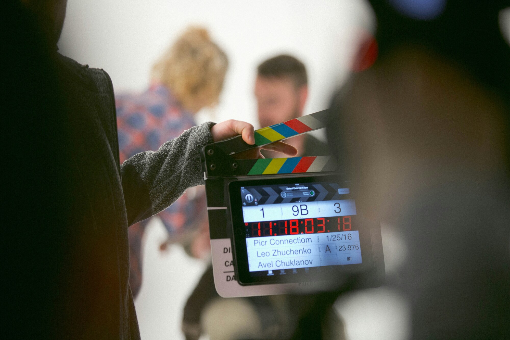 Bild zeigt eine Filmproduktion. Shot aus einer Filmproduktion einer Imagefilm Agentur