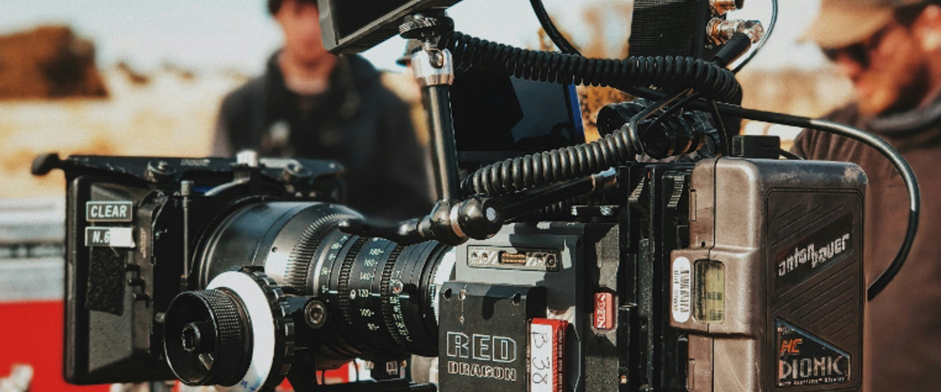 Filmproduktion Kamera einer Werbefilmproduktion